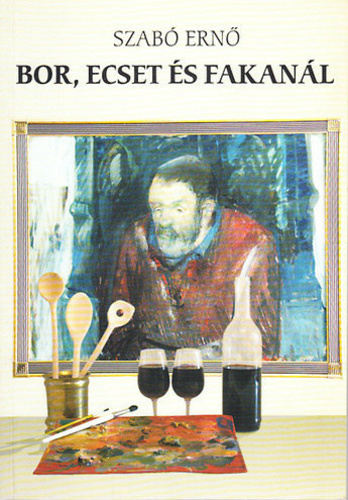 Bor, ecset és fakanál könyv borítója