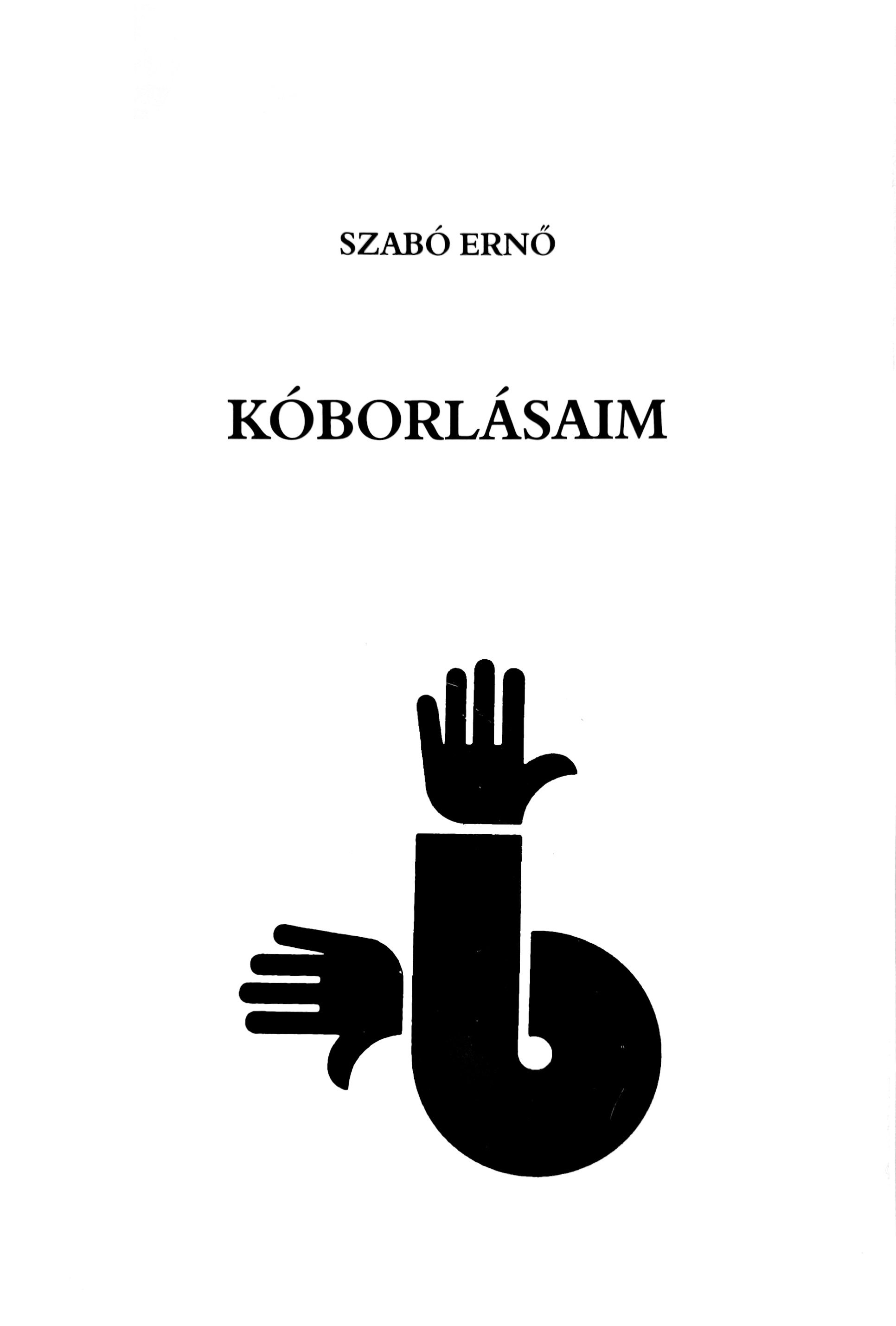 Kóborlásaim kötet borítója